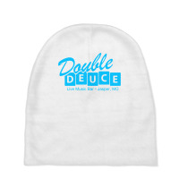 Retro 80s Double Deuce Roadhouse Pullover Hoodie Baby Beanies | Artistshot