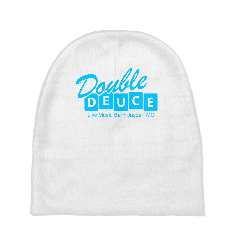 Retro 80s Double Deuce Roadhouse Pullover Hoodie Baby Beanies by nejnda | Artistshot