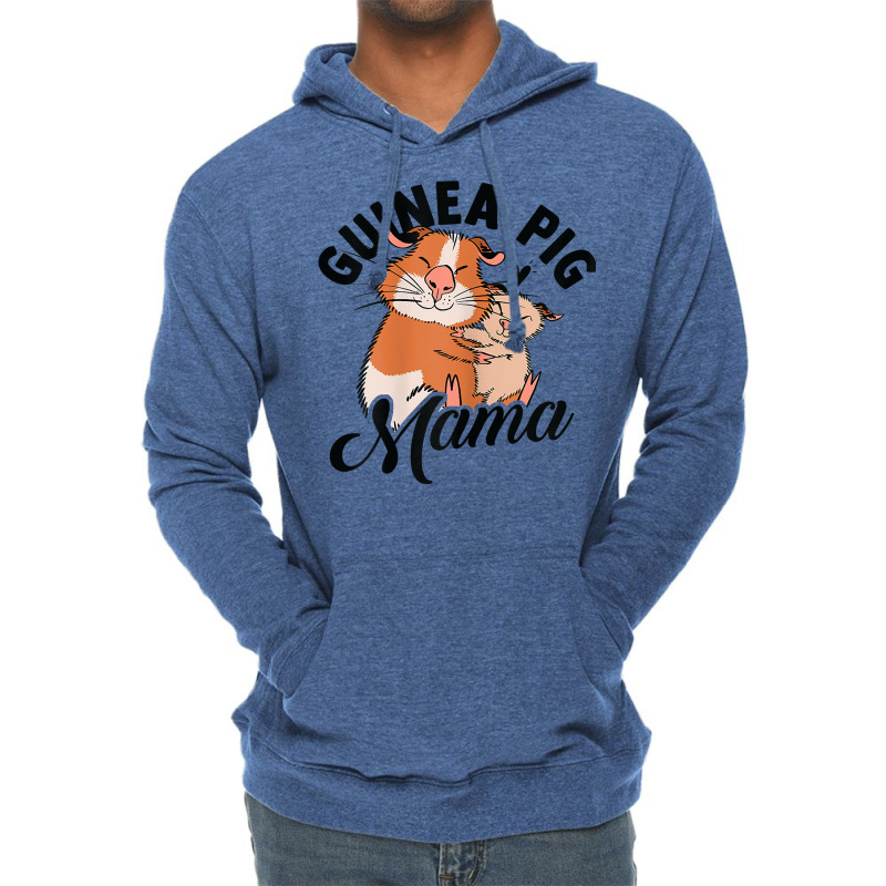 Womens Guinea Pig Mom Graphic Guinea Pig Owner Cavy Animal Lover T Shi Lightweight Hoodie | Artistshot