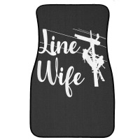 Lineman Wife Lineworker Electrician Girlfriends Front Car Mat | Artistshot