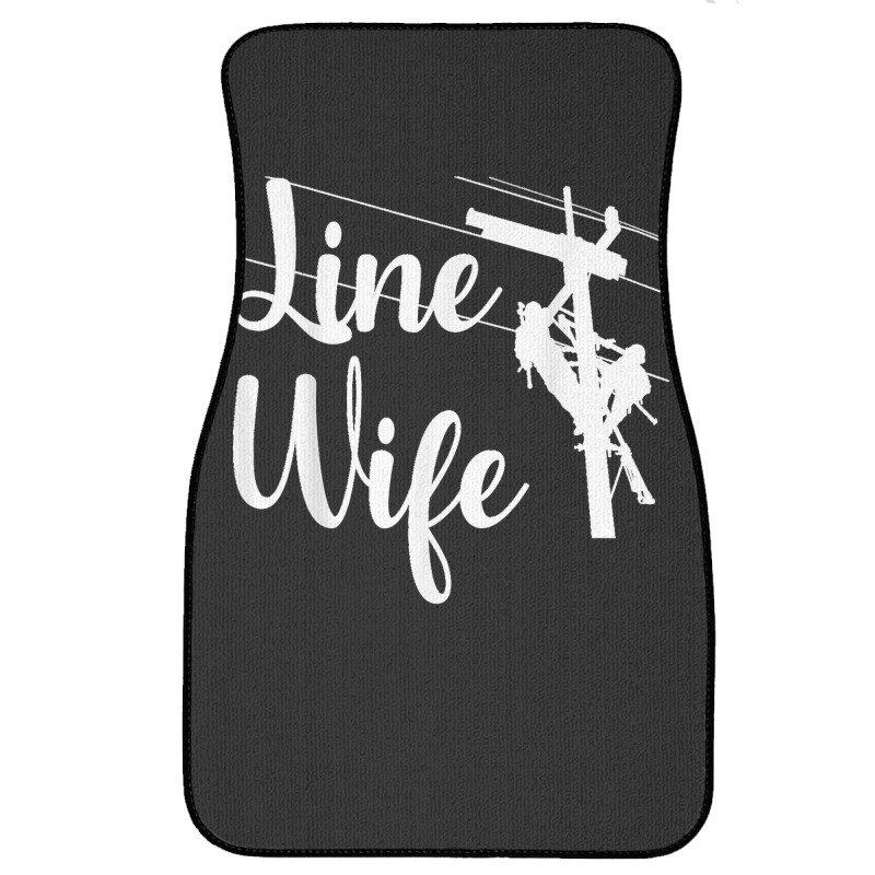 Lineman Wife Lineworker Electrician Girlfriends Front Car Mat | Artistshot