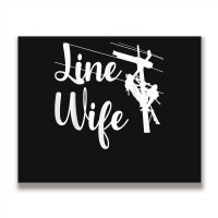 Lineman Wife Lineworker Electrician Girlfriends Metal Print Horizontal | Artistshot