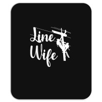 Lineman Wife Lineworker Electrician Girlfriends Mousepad | Artistshot