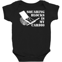 Squaring Blocks Is My Cardio, Privat Investigator T Shirt Baby Bodysuit | Artistshot