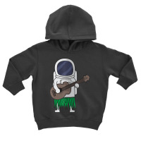 Astronaut Outer Space Ukulele Luau Cute Hawaii Toddler Hoodie | Artistshot