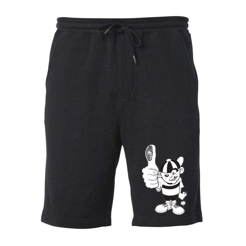 Effective Records (black And White) Classic Fleece Short | Artistshot