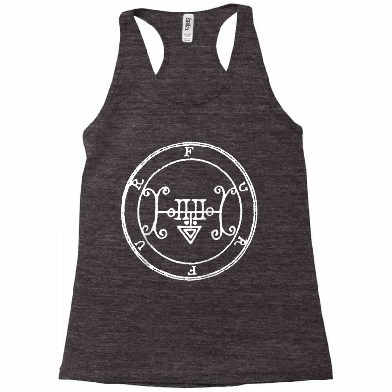 Seal Of Furfur Sigil Talisman Demon Circle Raglan Baseball Tee Racerback Tank by cm-arts | Artistshot