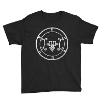 Seal Of Furfur Sigil Talisman Demon Circle Raglan Baseball Tee Youth Tee | Artistshot