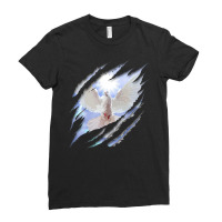 Baptism Holy Spirit White Dove Baptized Christian Ladies Fitted T-shirt | Artistshot