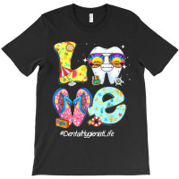 Love Dental Hygienist Life Hello Summer Vacation Beach T-shirt | Artistshot