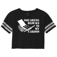 Squaring Blocks Is My Cardio, Privat Investigator T Shirt Scorecard Crop Tee | Artistshot