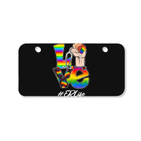 Love Er Life Nurse Lgbt Gay Pride Rainbow Flag Nursing Bicycle License Plate | Artistshot