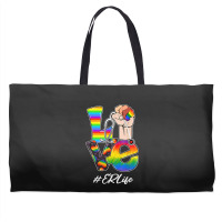 Love Er Life Nurse Lgbt Gay Pride Rainbow Flag Nursing Weekender Totes | Artistshot