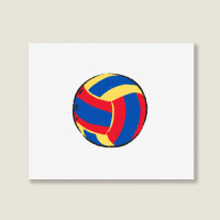 Full Colours Ball Landscape Canvas Print | Artistshot