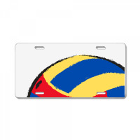 Full Colours Ball License Plate | Artistshot