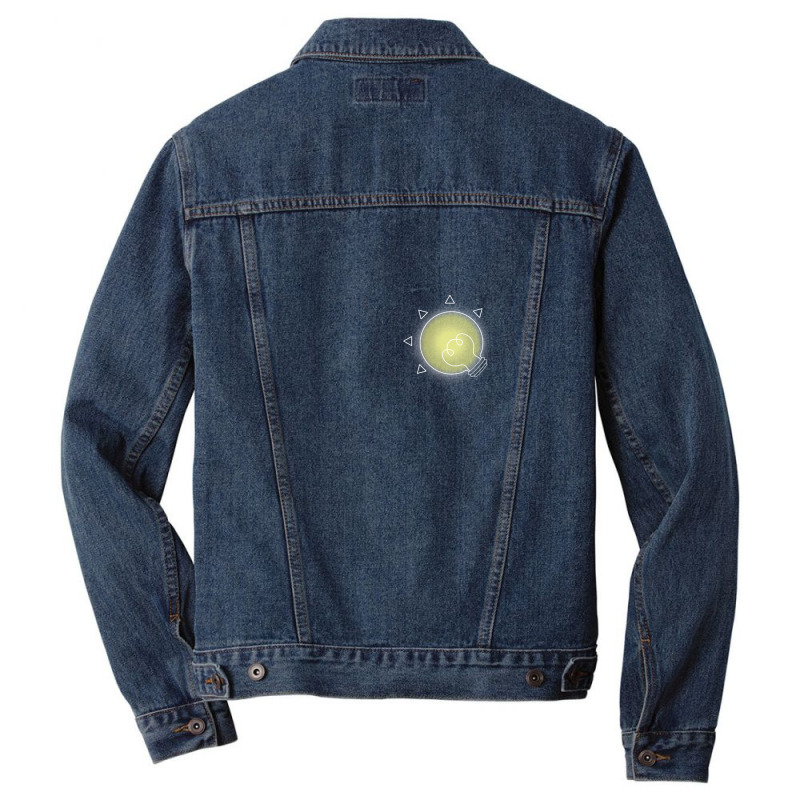 Oneshot Light Bulb Men Denim Jacket by LauraCraig | Artistshot