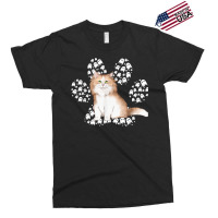 Halloween Siberian Brown Tuxedo Cat Ghosts Cat Paw T Shirt Exclusive T-shirt | Artistshot