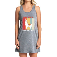 Vaxication Alpaca My Bags - Post Pandemic Travel Graphic Tank Dress | Artistshot