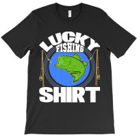 Lucky Fishing Funny Fisherman Fish Premium T-shirt | Artistshot