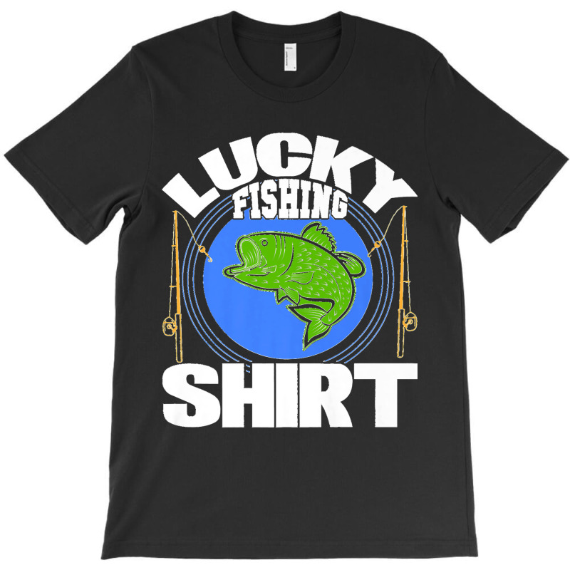 Lucky Fishing Funny Fisherman Fish Premium T-shirt | Artistshot