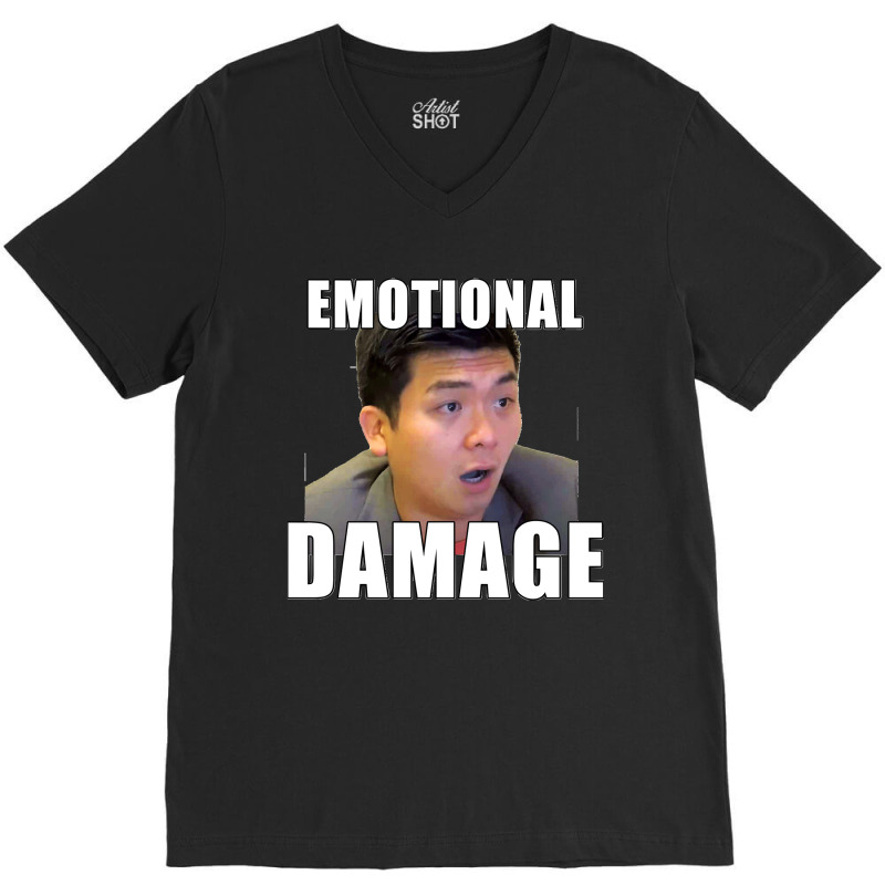 Emotional Damage Meme V-neck Tee | Artistshot