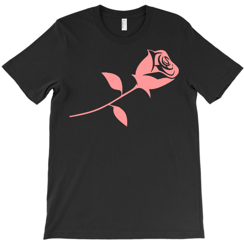 Rose T  Shirt Rose Beautiful Minimalist Design Valentine's Day T  Shir T-shirt | Artistshot