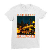 Funny Train Wagon Railroad Halloween Costume Boys Men Gift T Shirt Ladies Fitted T-shirt | Artistshot