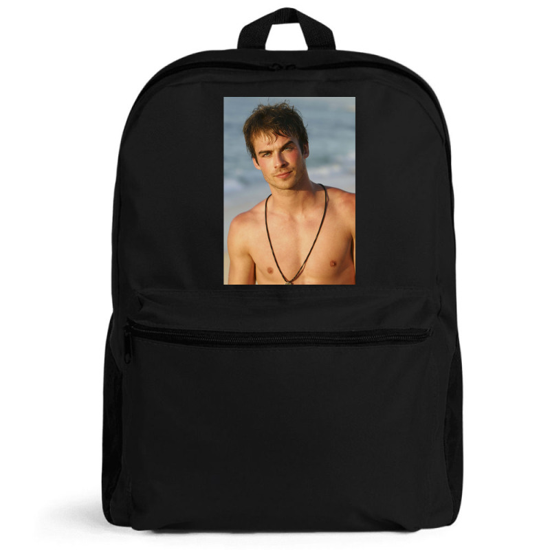 Ian Somerhalder Shirtless Backpack | Artistshot