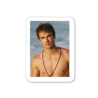 Ian Somerhalder Shirtless Sticker | Artistshot