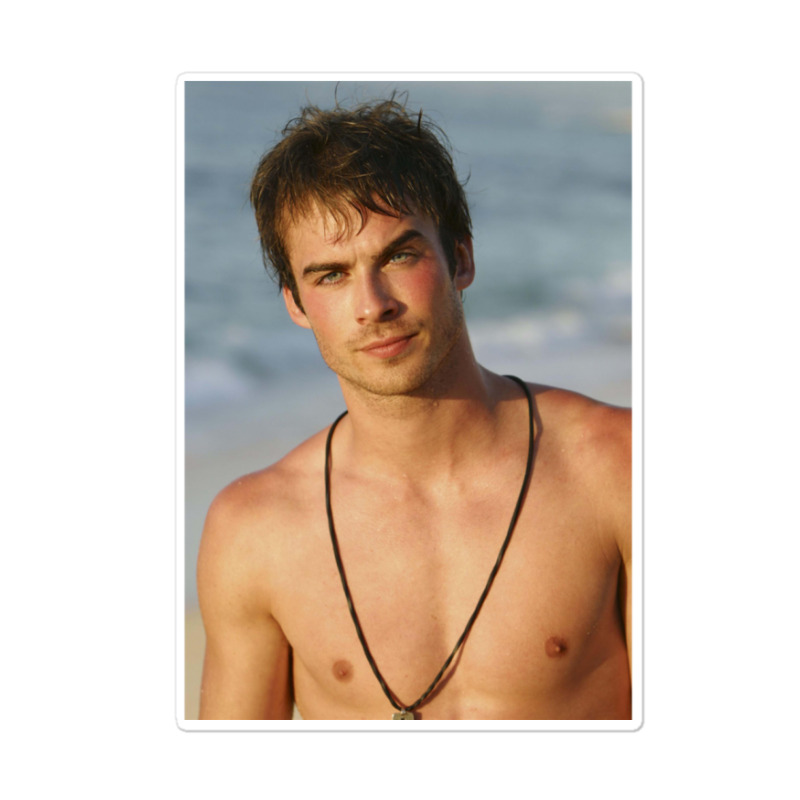 Ian Somerhalder Shirtless Sticker | Artistshot