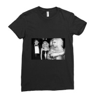 Divine Meets Trump Ladies Fitted T-shirt | Artistshot