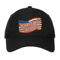 Hendersonville city Tennessee Vintage American Flag Adjustable Cap | Artistshot