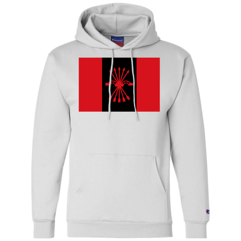 Falange Movement Flag Long Sleeve T Shirt Champion Hoodie by tebaekivoti | Artistshot