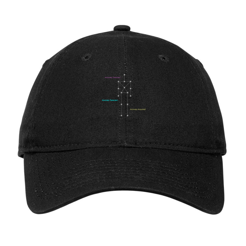 Anomaly Detected - Gray Adjustable Cap by cm-arts | Artistshot