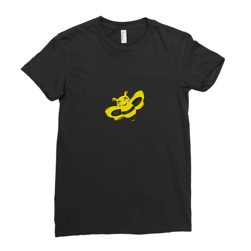 Eating Bee Cartoon Animals Causes Pandemics T-shirts Collection With C Ladies Fitted T-shirt | Artistshot