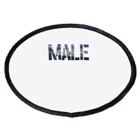 Womens Male City Maldives Souvenir Gift For Men Women V Neck T Shirt Oval Patch | Artistshot