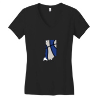 Indiana State Sycamores Women's V-neck T-shirt | Artistshot