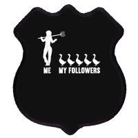 Me And My Followers Woman Ducks Duck Lover Shield Patch | Artistshot