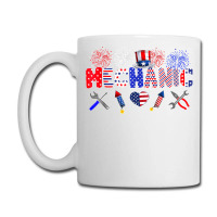 Mechanic Proud American Flag Fireworks Happy 4th Of July Coffee Mug | Artistshot