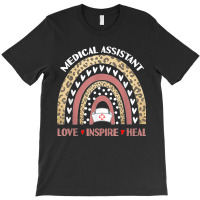 Medical Assistant Rainbow Love Inspire Nursing Nurses Week T-shirt | Artistshot