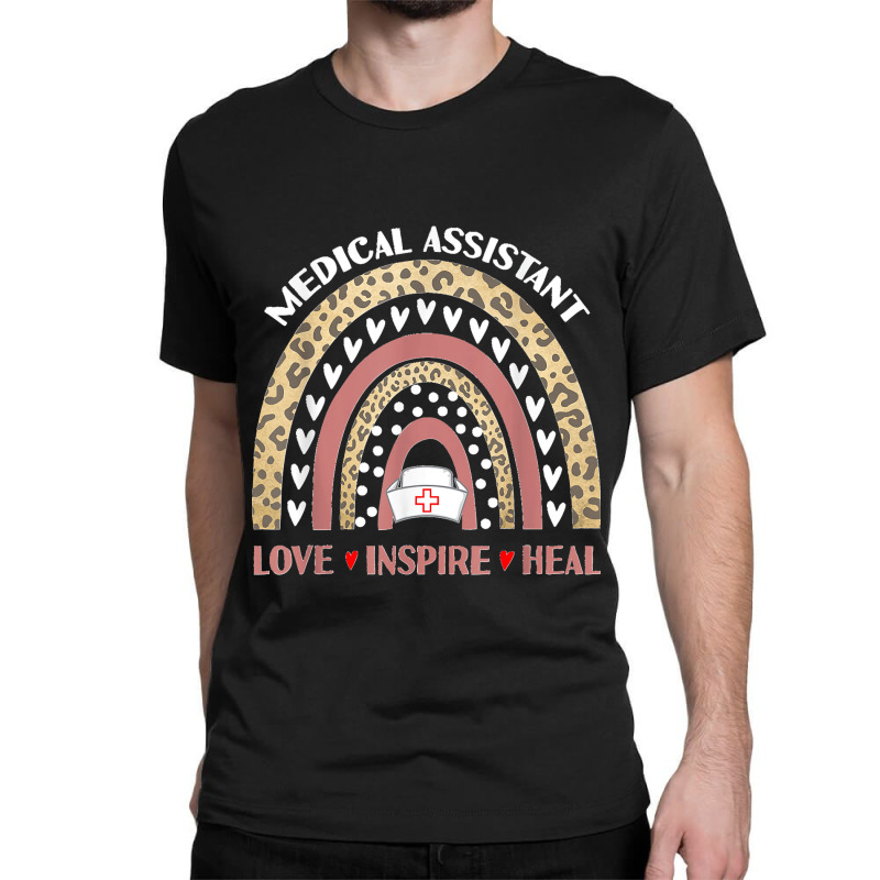 Medical Assistant Rainbow Love Inspire Nursing Nurses Week Classic T-shirt | Artistshot