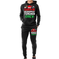 Christmas Geography Teacher Crew Wonderful Xmas Present Hoodie & Jogger Set | Artistshot