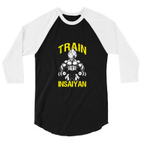 Train Insaiyan 2 For Boyfriend 3/4 Sleeve Shirt | Artistshot