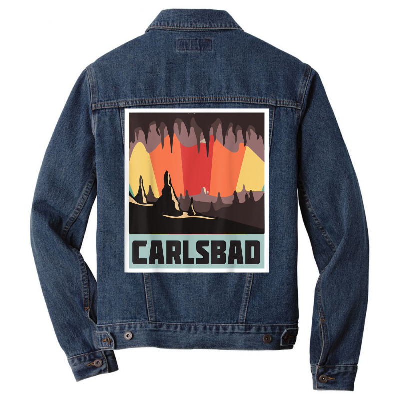 Carlsbad Caverns National Park Souvenir New Mexico Hike Men Denim Jacket | Artistshot