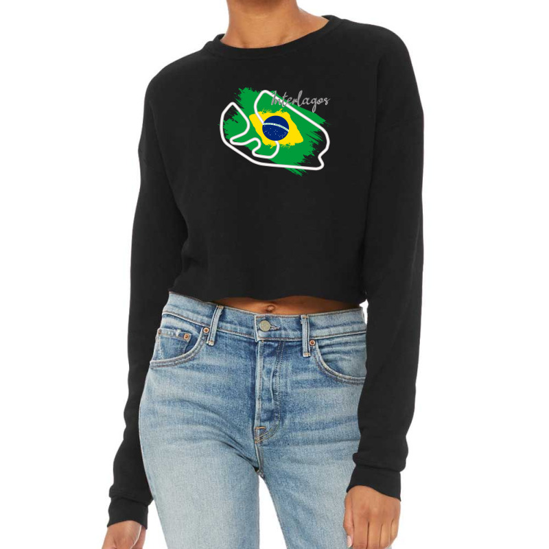 Interlagos Circuit 1 Cropped Sweater by LawrenceRisner | Artistshot