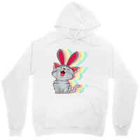 Cat Bunny Ears Easter Day Cute Pet Kitten Lover Boys Girls Unisex Hoodie | Artistshot