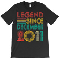 Legend Since December 2011 11th Birthday Gift 11 Years Old T-shirt | Artistshot