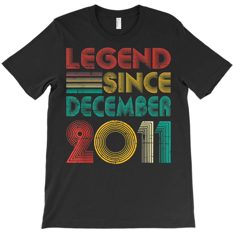 Legend Since December 2011 11th Birthday Gift 11 Years Old T-shirt | Artistshot