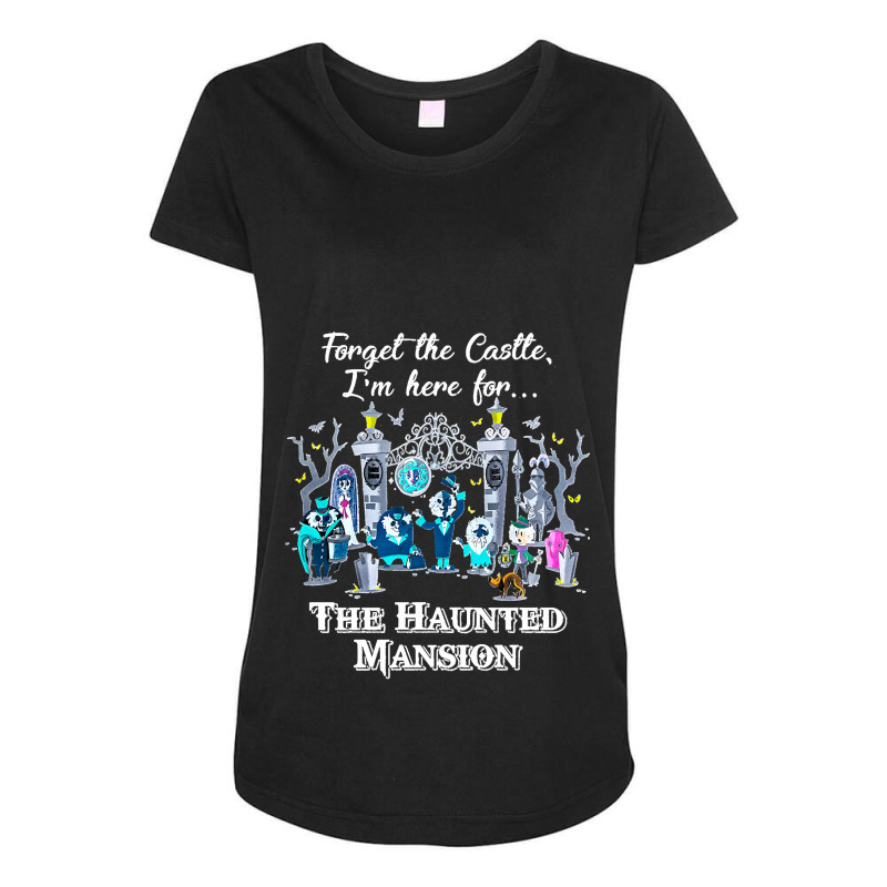 Connector Dread Manor Magic Kingdom Cute Forget The Castle I M Here Fo Maternity Scoop Neck T-shirt by cm-arts | Artistshot