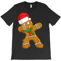 Dabbing Gingerbread Santa Christmas Kids Boys Xmas Cookie T-shirt | Artistshot